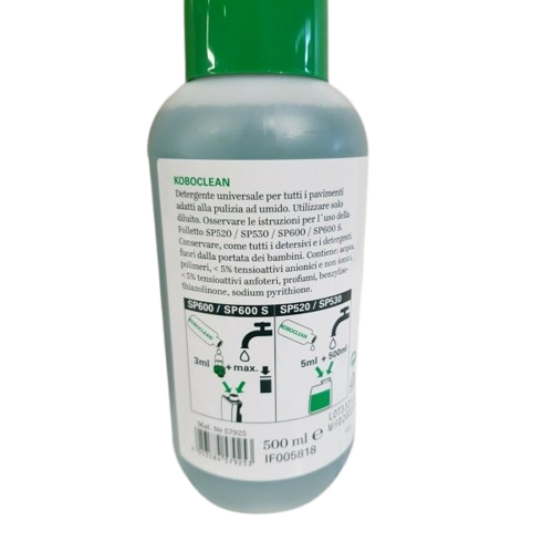 Koboclean Universale Detergente Liquido 500ml Vorwerk Folletto